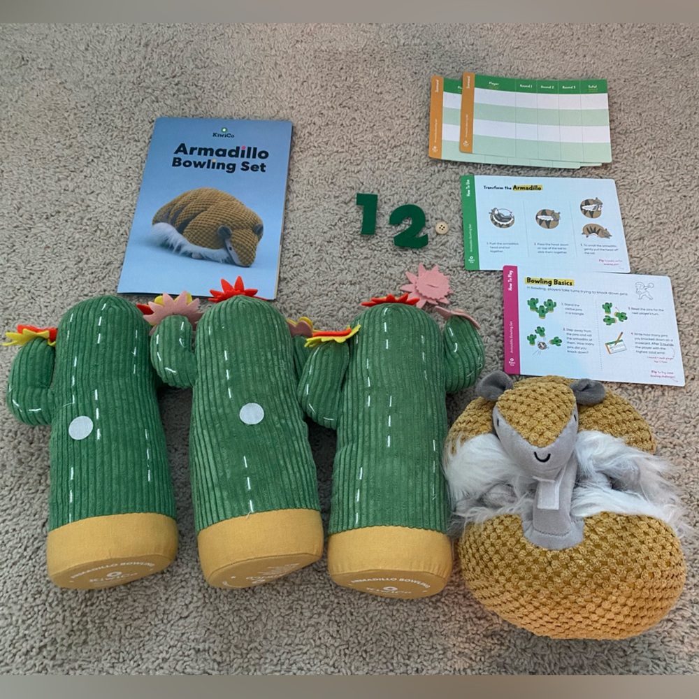 Kiwico Armadillo Bowling Set